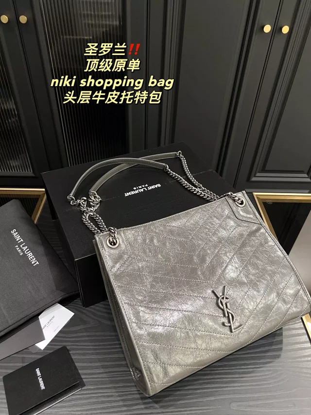Saint Laurent Shoulder Bags Niki Shopping Bag product detail image 5