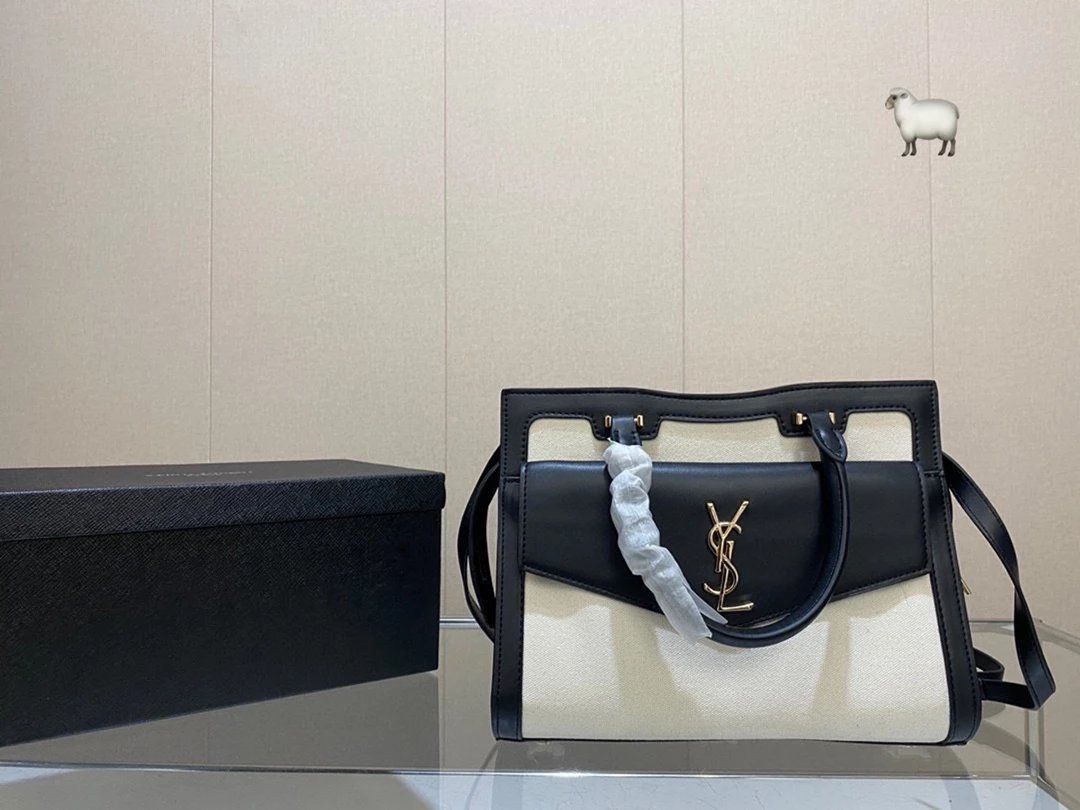 Saint Laurent Loulou Small Quilted Black Leather Chain Shoulder Bag - 11