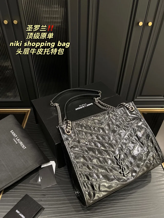 Saint Laurent Shoulder Bags Niki Shopping Bag product detail image 2