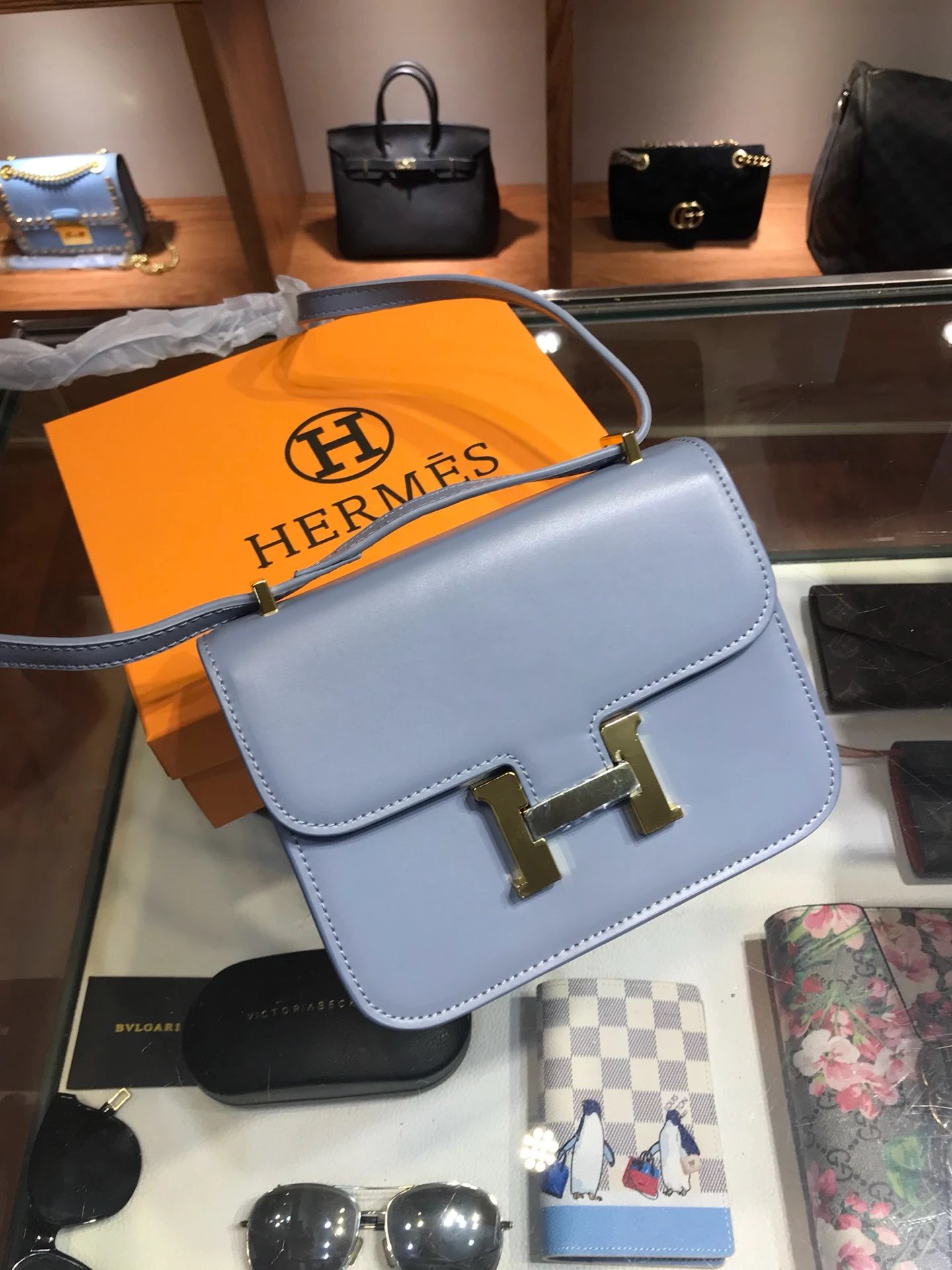 Hermès Kelly Messenter Black Messenger Bag Crossbody Bags - 12