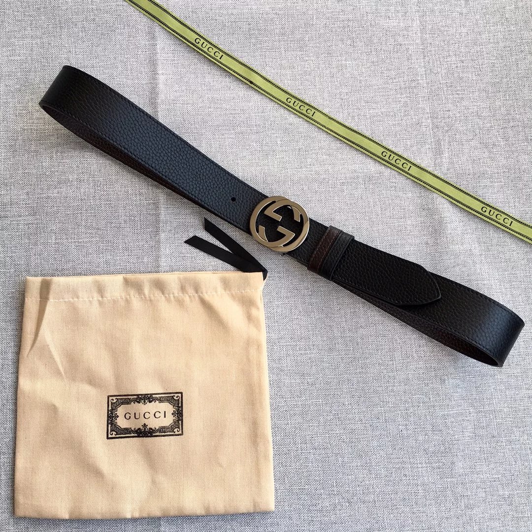 Gucci GG Marmont Leather Belt Black