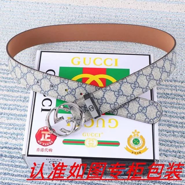 Gucci Belts Double G Buckle Monogram Belt product detail image 2