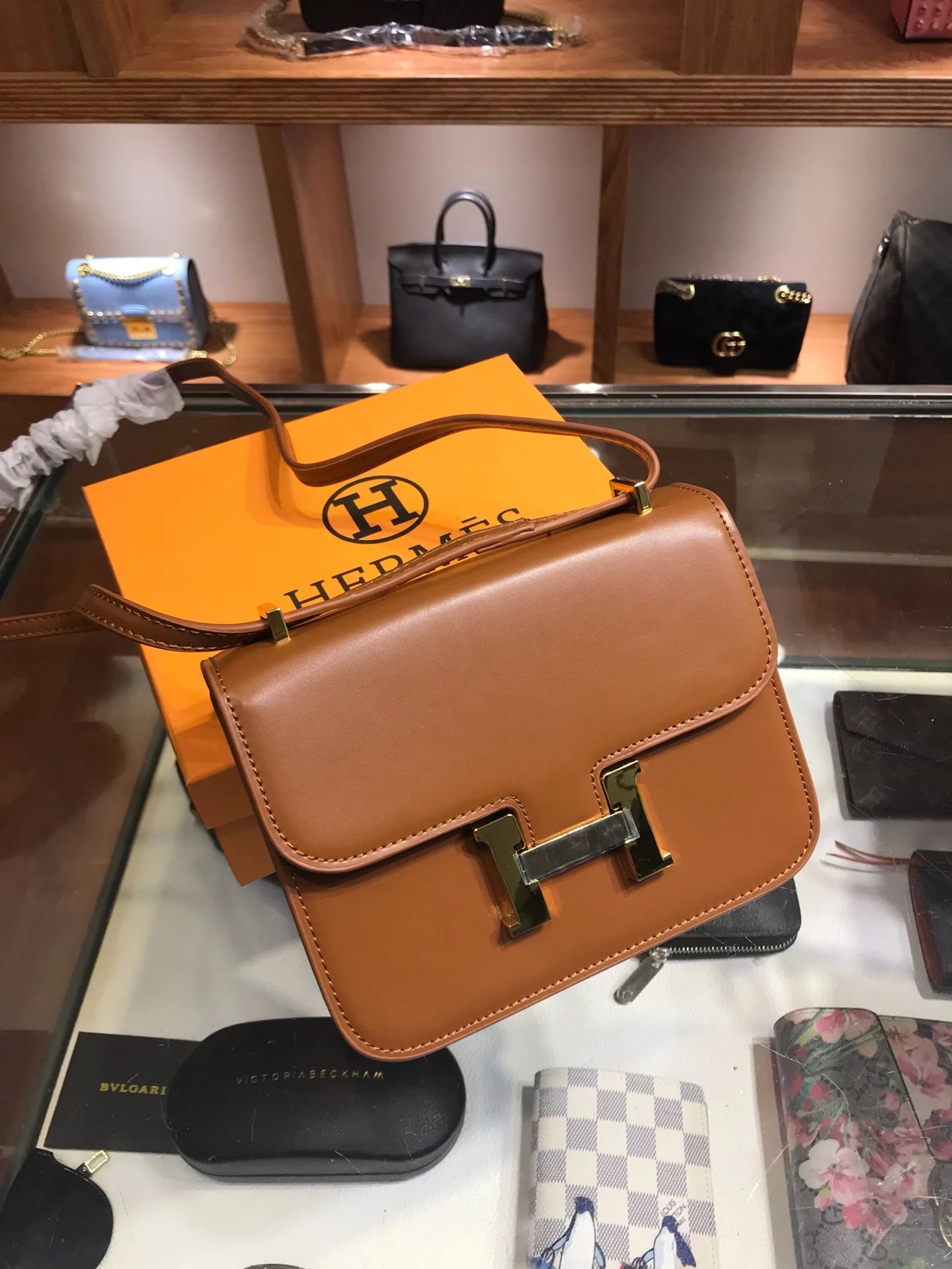 Hermès Kelly Messenter Black Messenger Bag Crossbody Bags - 11