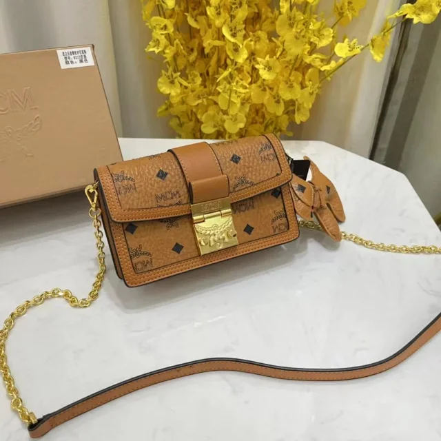 MCM Crossbody Bags Visetos Monogram Bag product detail image 5