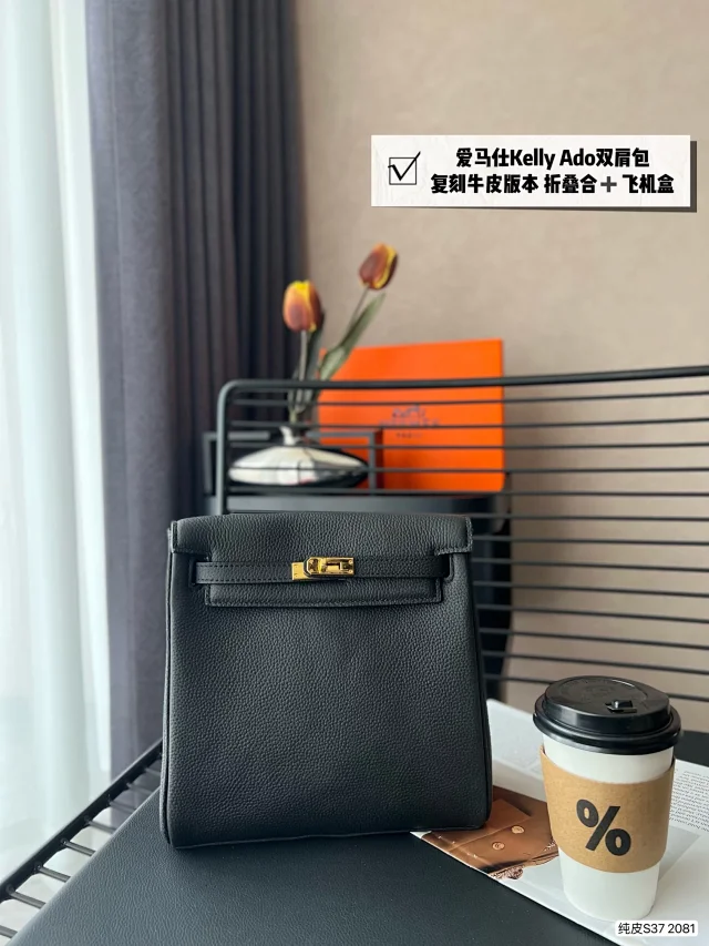 Unbranded Backpacks Top-handle flap backpack with turn-lock closure product detail image 3