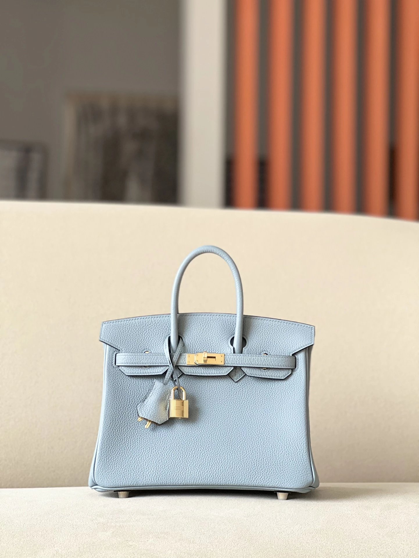 Hermès Picotin Lock 18 Navy Blue Togo Leather Bucket Bag Handbags - 13