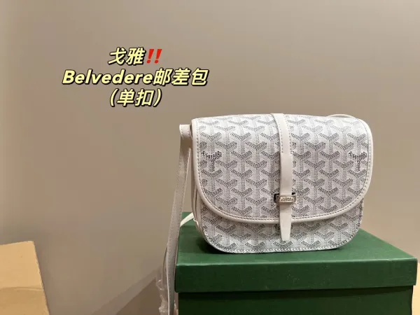 Goyard x Y-3 Saint-Honoré Mini Crossbody Bag Black - 13