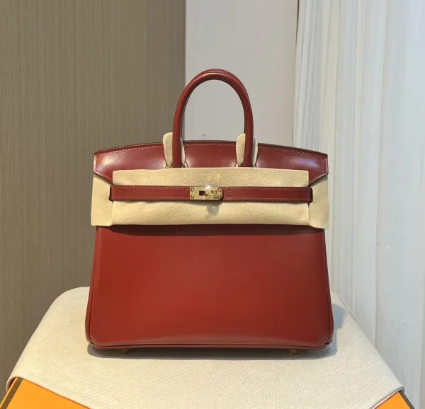 Hermès Birkin 30cm Chocolate Togo Leather Handbag with Palladium Hardware - 12