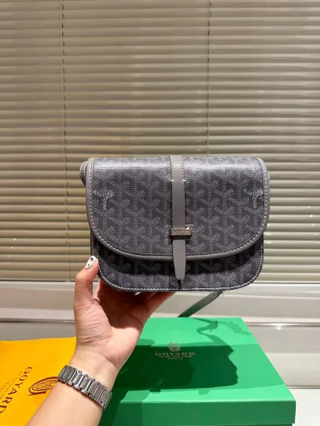 Goyard x Y-3 Saint-Honoré Mini Crossbody Bag Black - 7