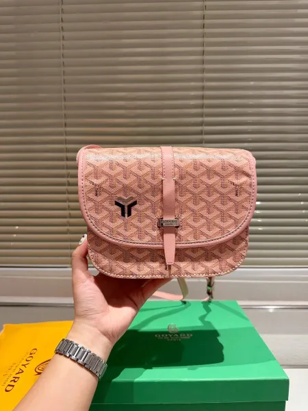 Goyard x Y-3 Saint-Honoré Mini Crossbody Bag Black - 3