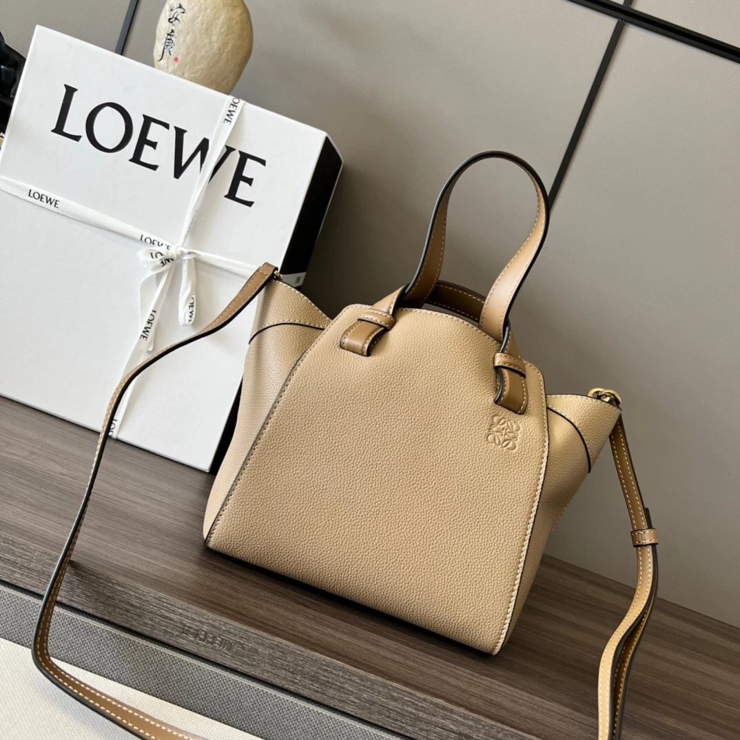 Loewe Puzzle Tote Bag Olive Green Handbag - 9