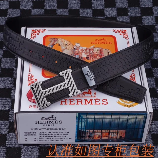 Hermès Belts Reversible H Buckle Belt product detail image 14