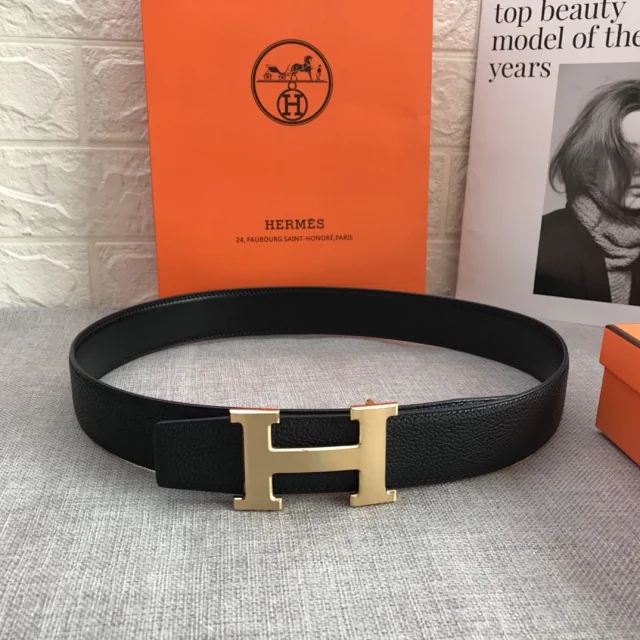 Hermès Belts Reversible H Buckle Belt product detail image 11