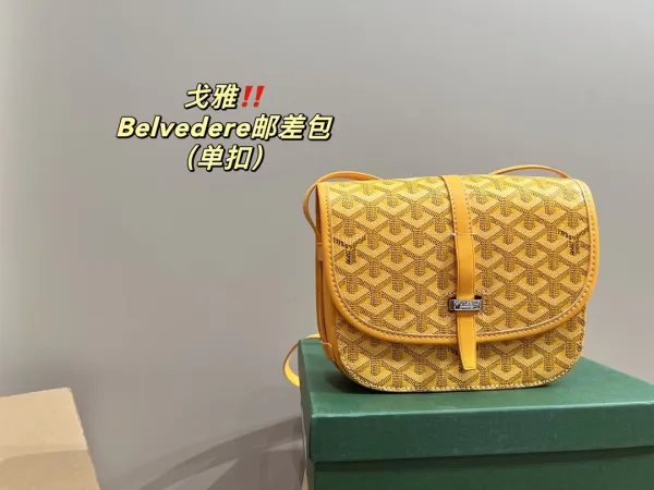 Goyard x Y-3 Saint-Honoré Mini Crossbody Bag Black - 10