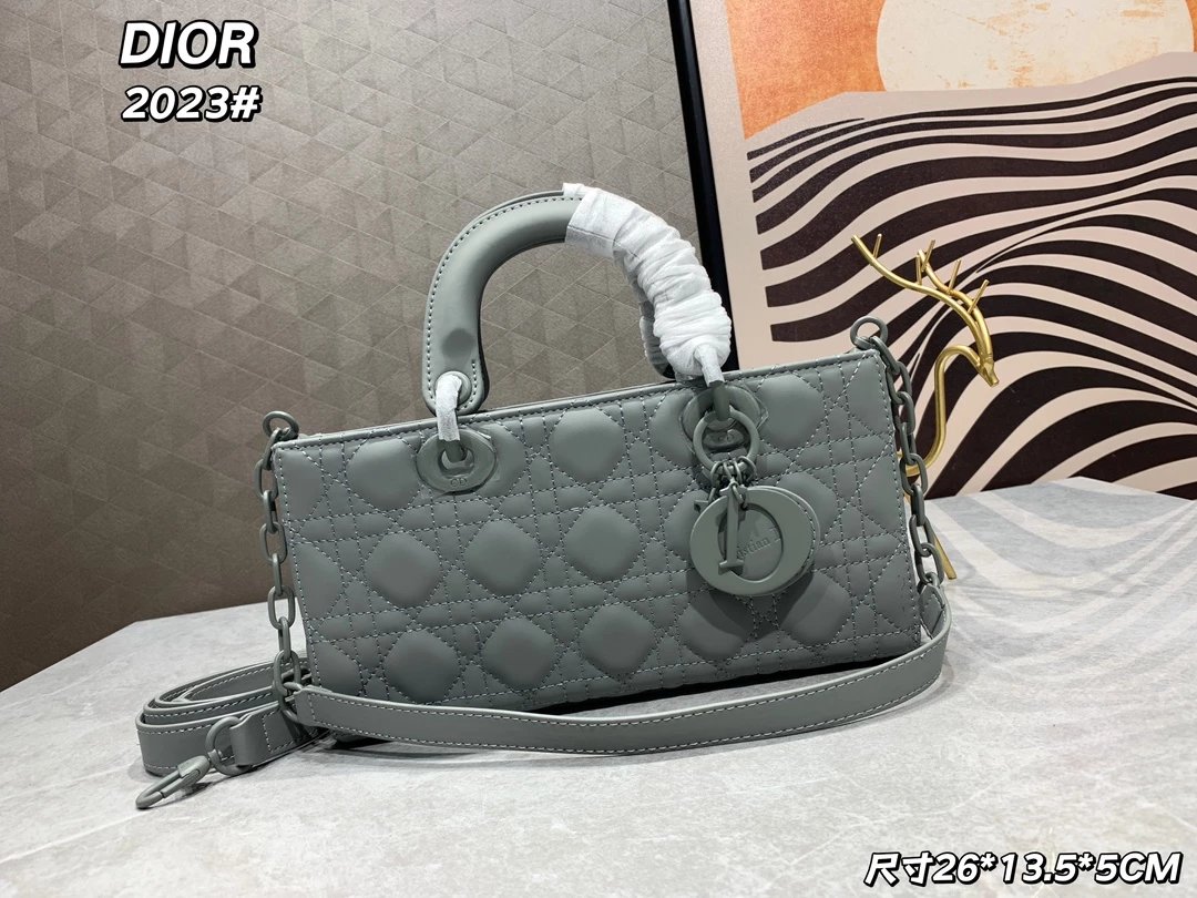 Dior Saddle Bag Pink Leather Crossbody Bag - 2