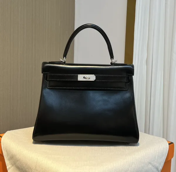 Hermès Birkin 30cm Chocolate Togo Leather Handbag with Palladium Hardware - 11