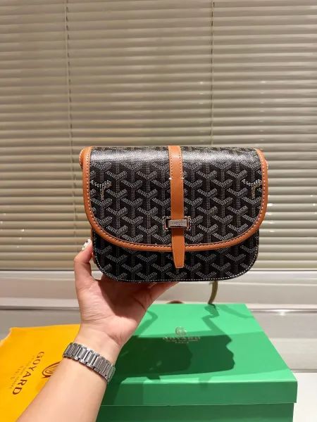Goyard x Y-3 Saint-Honoré Mini Crossbody Bag Black - 2