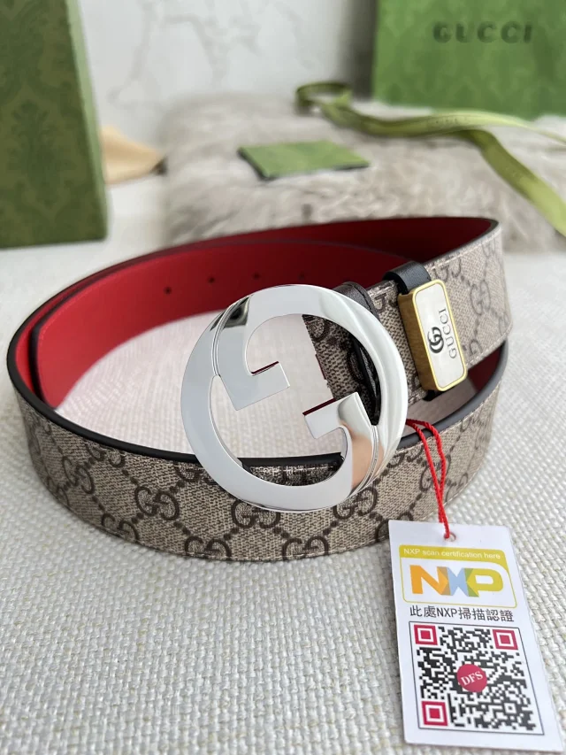 Gucci Belts Double G Buckle Belt product detail image 11