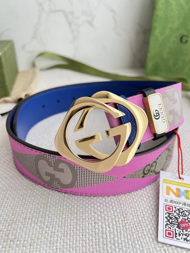 Gucci Belts Double G Buckle Belt product detail image 12