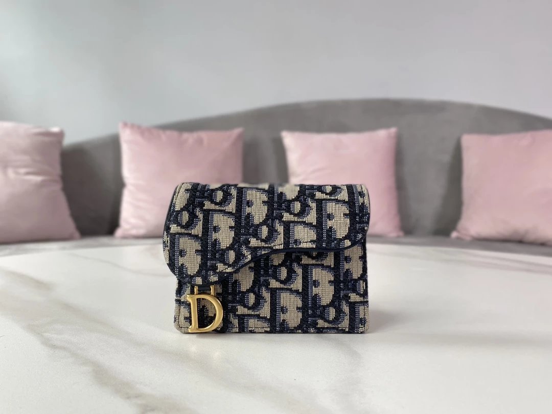 Dior Caro Clutch Black Quilted Leather Wristlet Clutches - 3