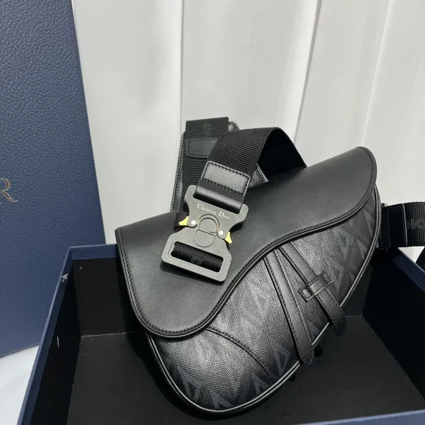 Dior Book Tote Oblique Silver-White Mini Backpack - 3