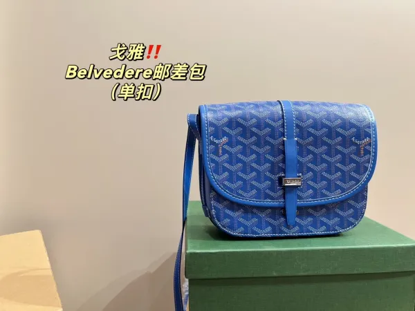 Goyard x Y-3 Saint-Honoré Mini Crossbody Bag Black - 12