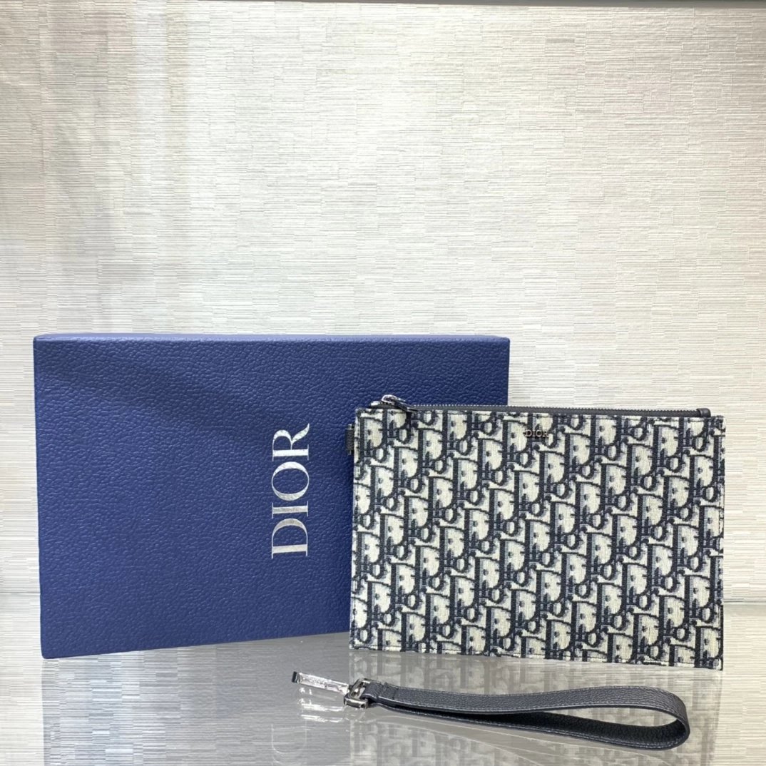 Dior Saddle Bag Oblique Print Multicolor Crossbody Bag - 4
