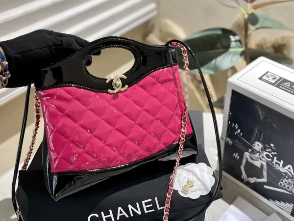 Chanel Crochet Tote Black Handbag - 13