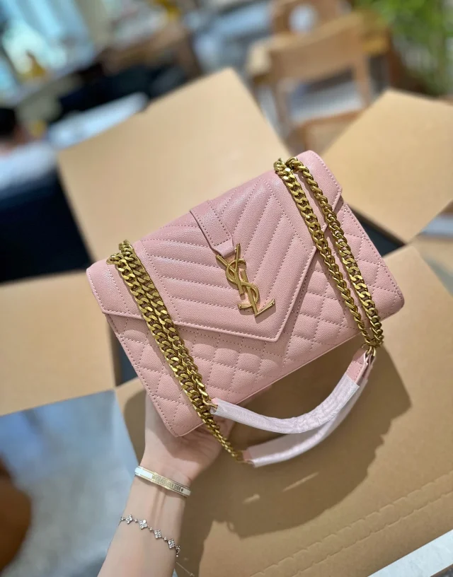 Saint Laurent Crossbody Bags Chain-Strap Flap Bag product detail image 14