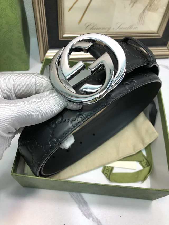 Gucci Belts Interlocking G buckle belt product detail image 7