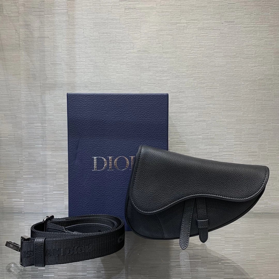 Dior Saddle Bag Oblique Print Multicolor Crossbody Bag - 7