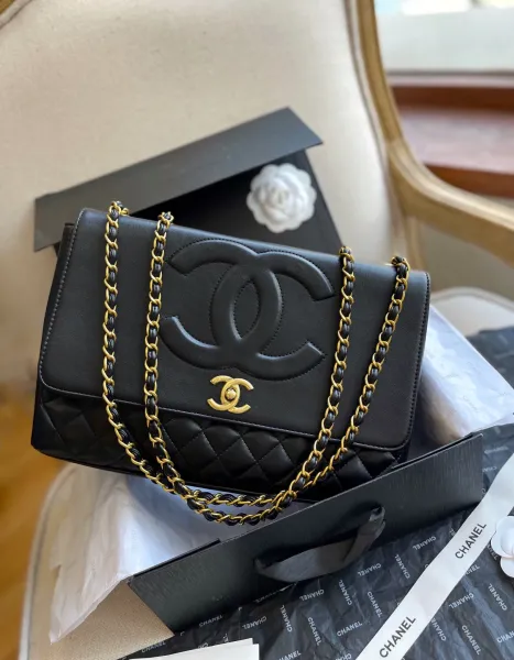 Chanel 22 Bag Pink Metallic Quilted Chain Shoulder Bag - 9