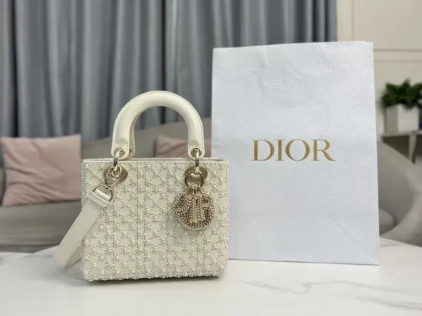 Dior Oblique Canvas Mini Camera Bag Beige and Black Crossbody Bag - 12