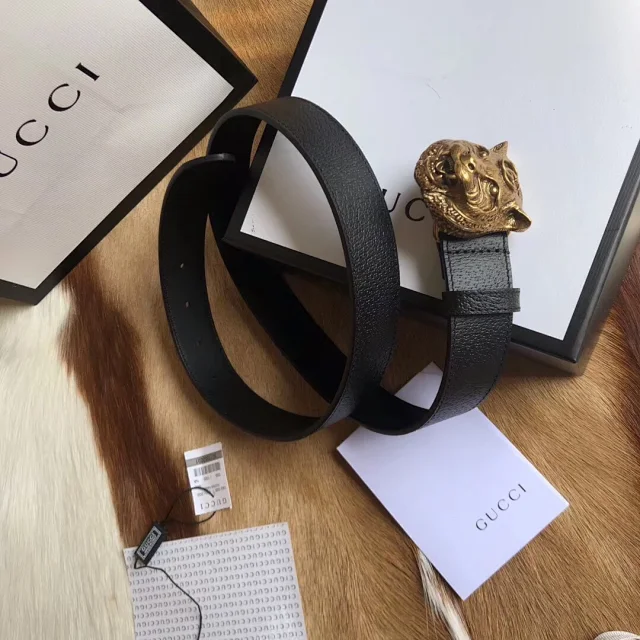 Gucci Belts Logo buckle belt product detail image 15
