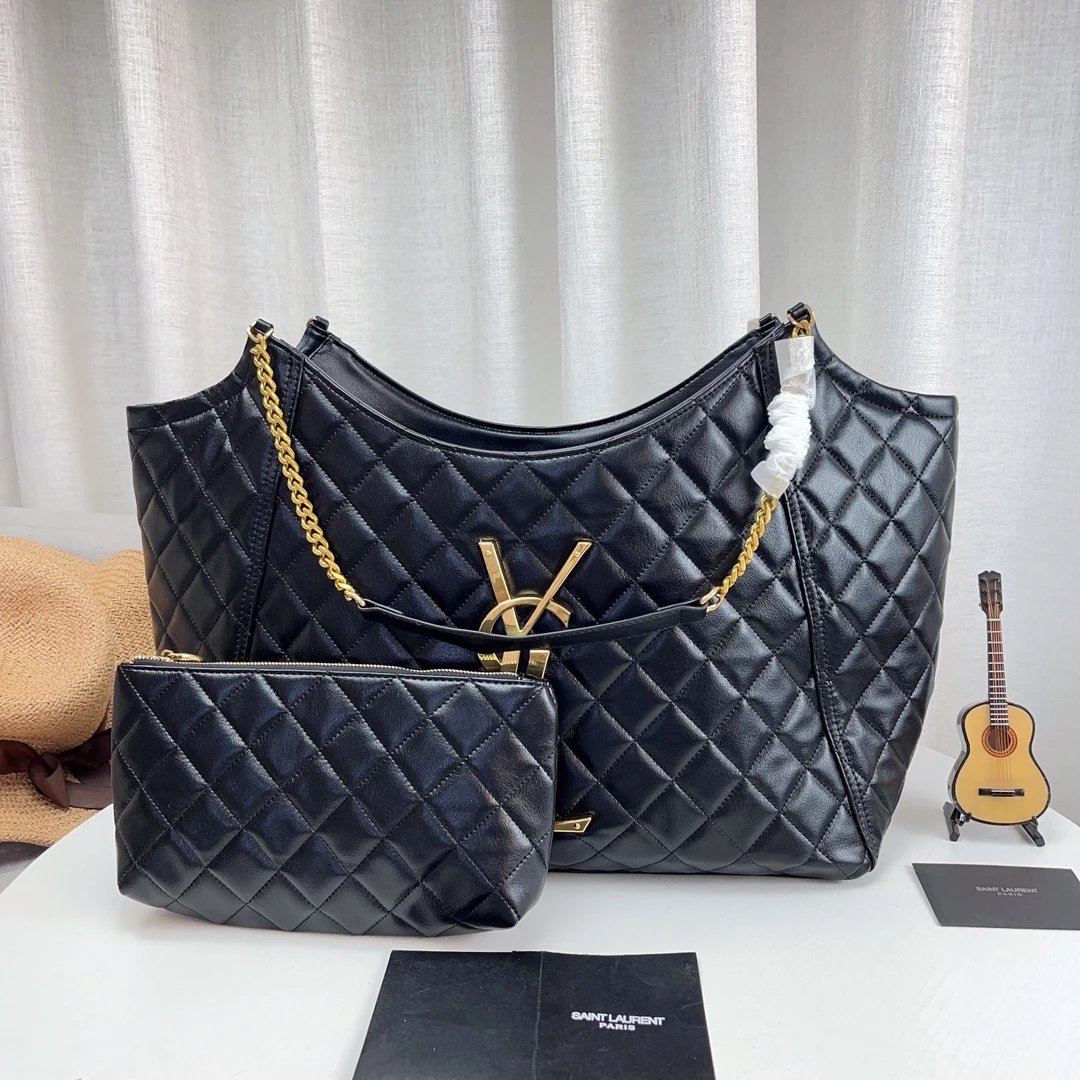 Saint Laurent Large Niki Tote Bag White Handbag - 2