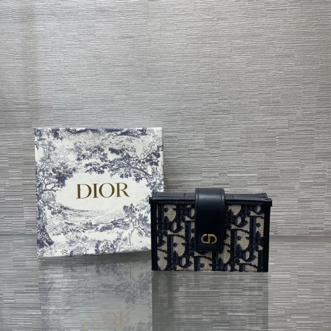 Dior Caro Clutch Black Quilted Leather Wristlet Clutches - 13