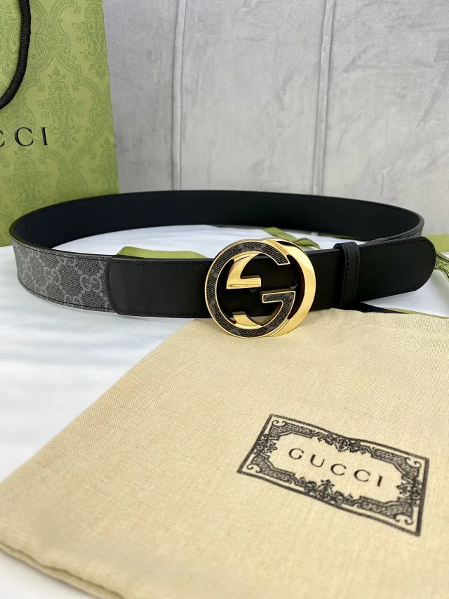 Gucci Belts Logo buckle belt product detail image 12