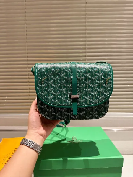 Goyard x Y-3 Saint-Honoré Mini Crossbody Bag Black - 8