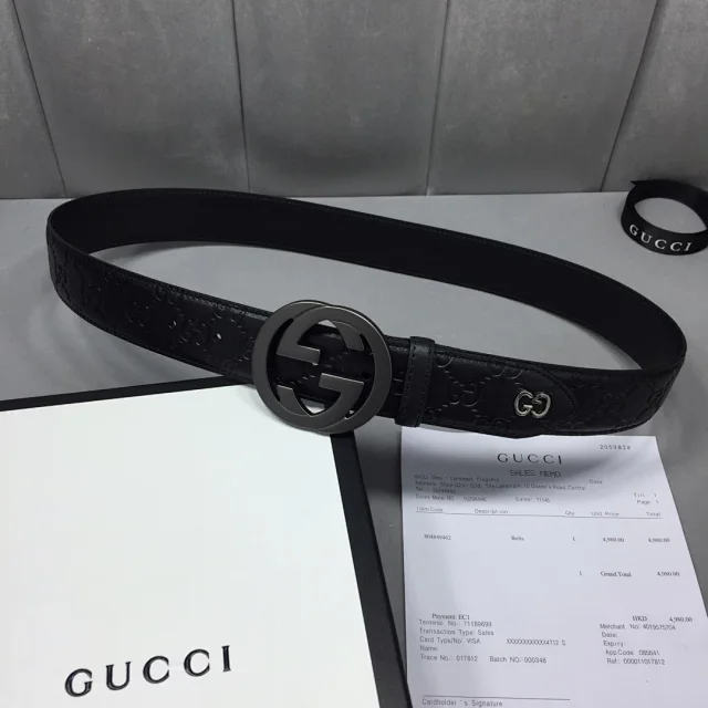 Gucci Belts Double G Buckle Belt product detail image 15