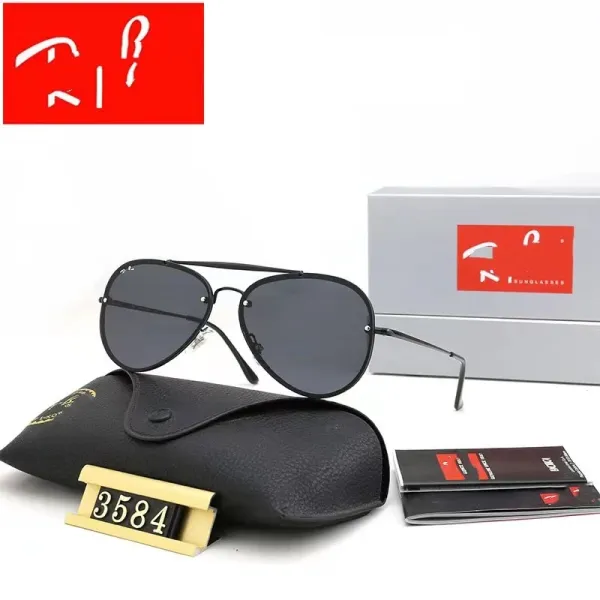 Ray-Ban Round Metal Silver Mirror Sunglasses - 6