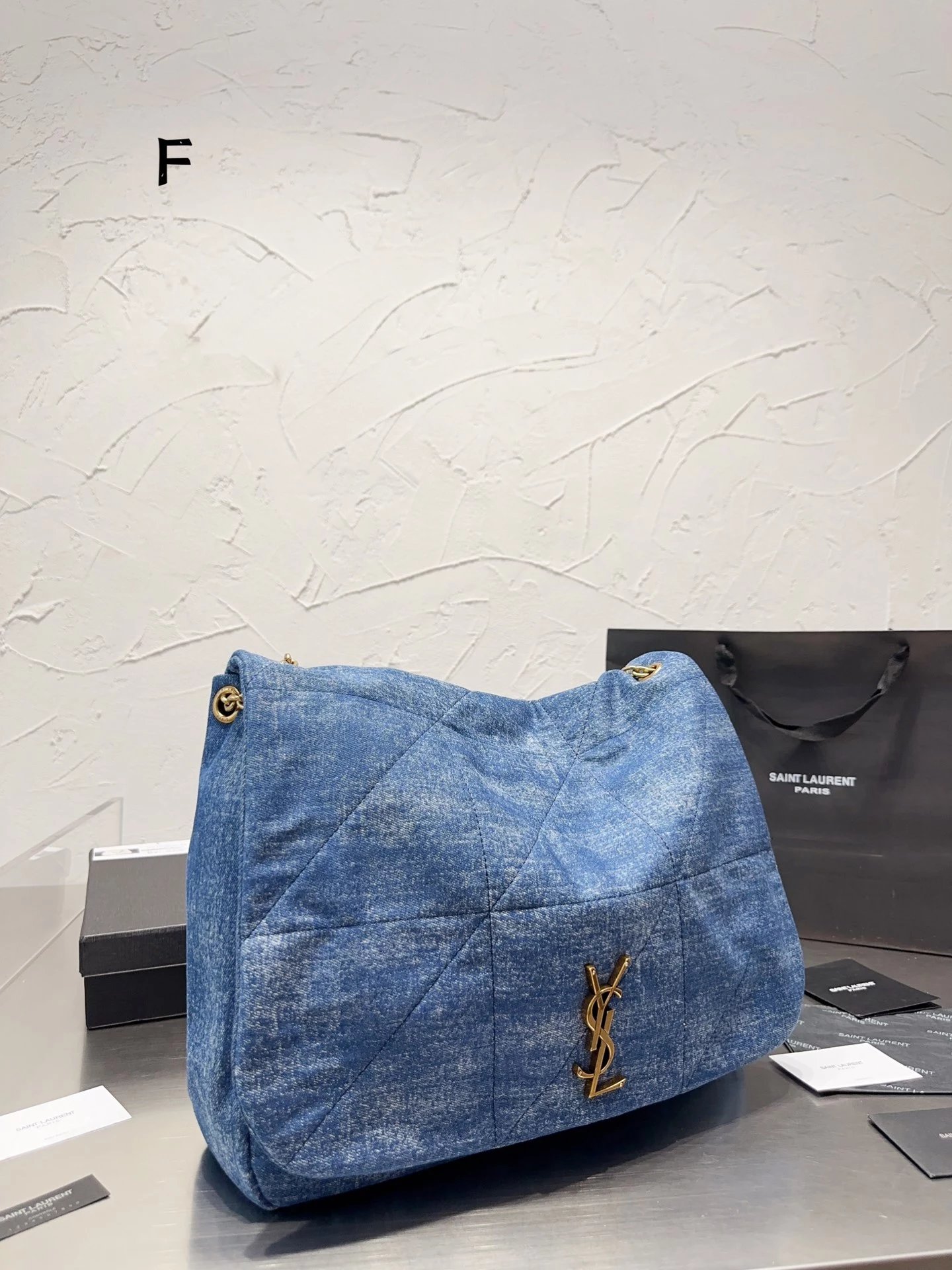 Saint Laurent Large Niki Tote Bag White Handbag - 10