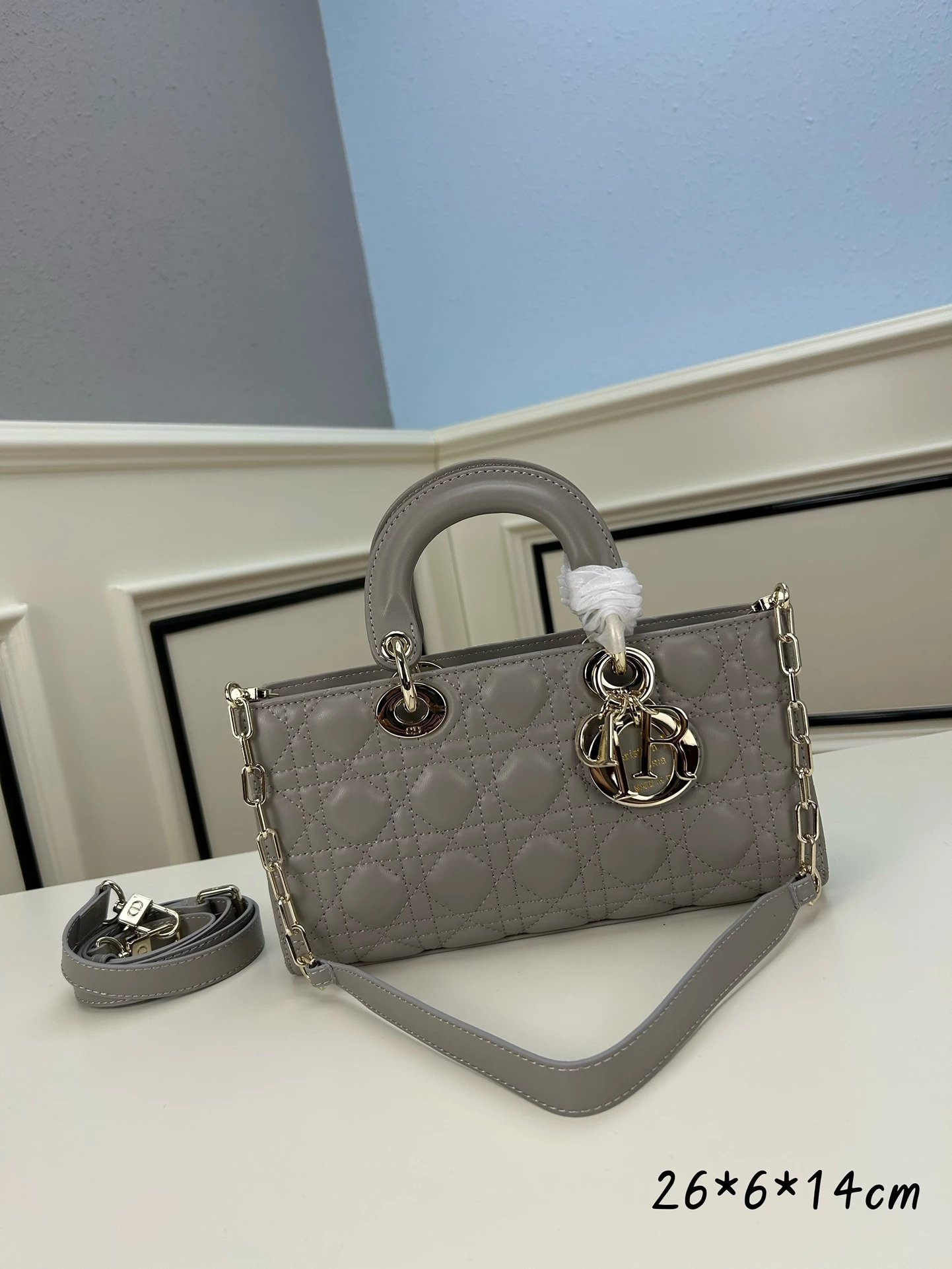 Dior Saddle Bag Tan Leather Crossbody Bag - 9