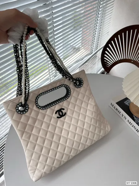 Chanel Camera Bag Brown Quilted Leather Chain Crossbody Bag - 12