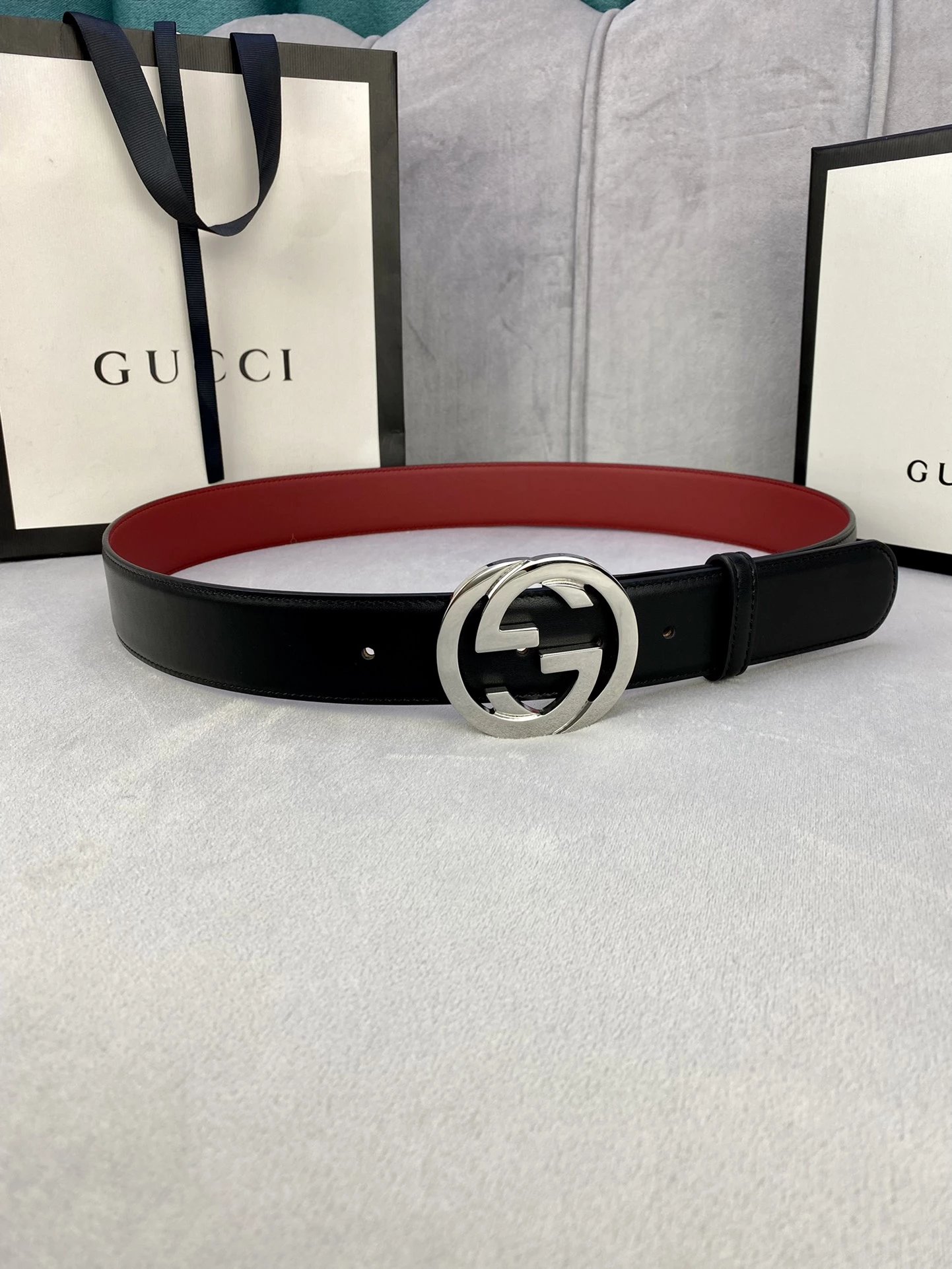 Gucci GG Marmont Canvas Belt Black - 8