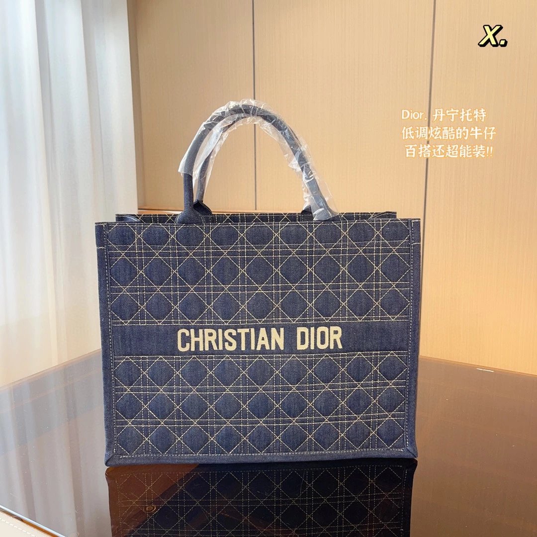 Dior Book Tote Mini Blue Toile de Jouy Handbag Tote Bag - 15