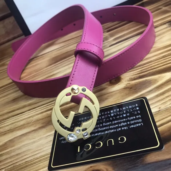 Gucci GG Marmont Belt Black Monogram Canvas Belt - 4