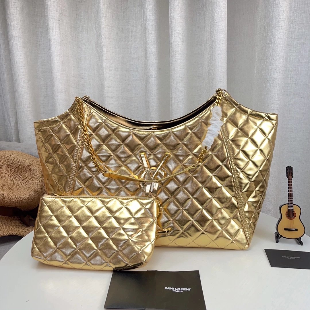 Saint Laurent Large Niki Tote Bag White Handbag - 4