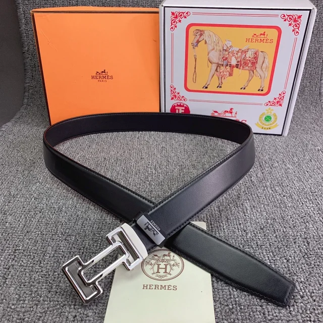 Hermès Belts Logo Buckle Belt product detail image 5