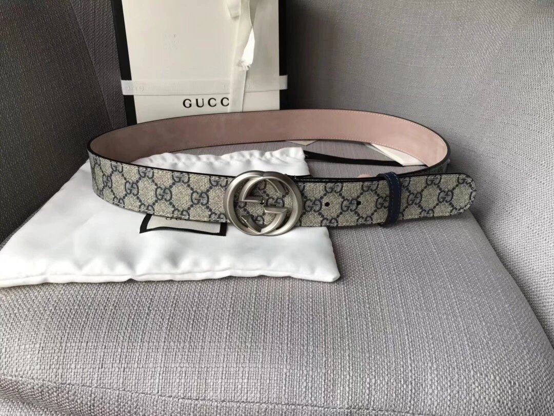 Gucci GG Marmont Canvas Belt Black - 5