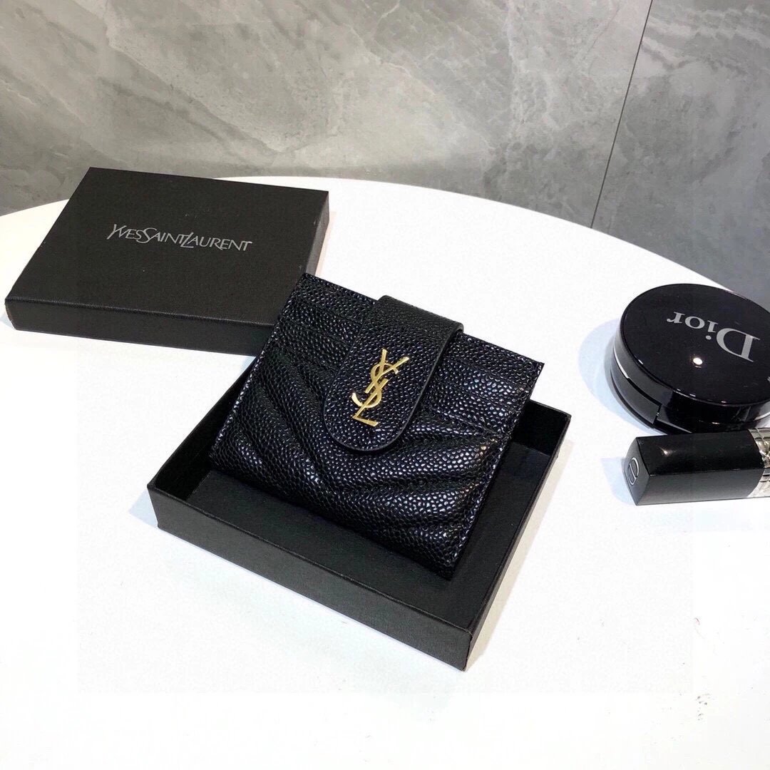 Saint Laurent Monogramme Mini Quilted Patent Leather Chain Bag Black - 2